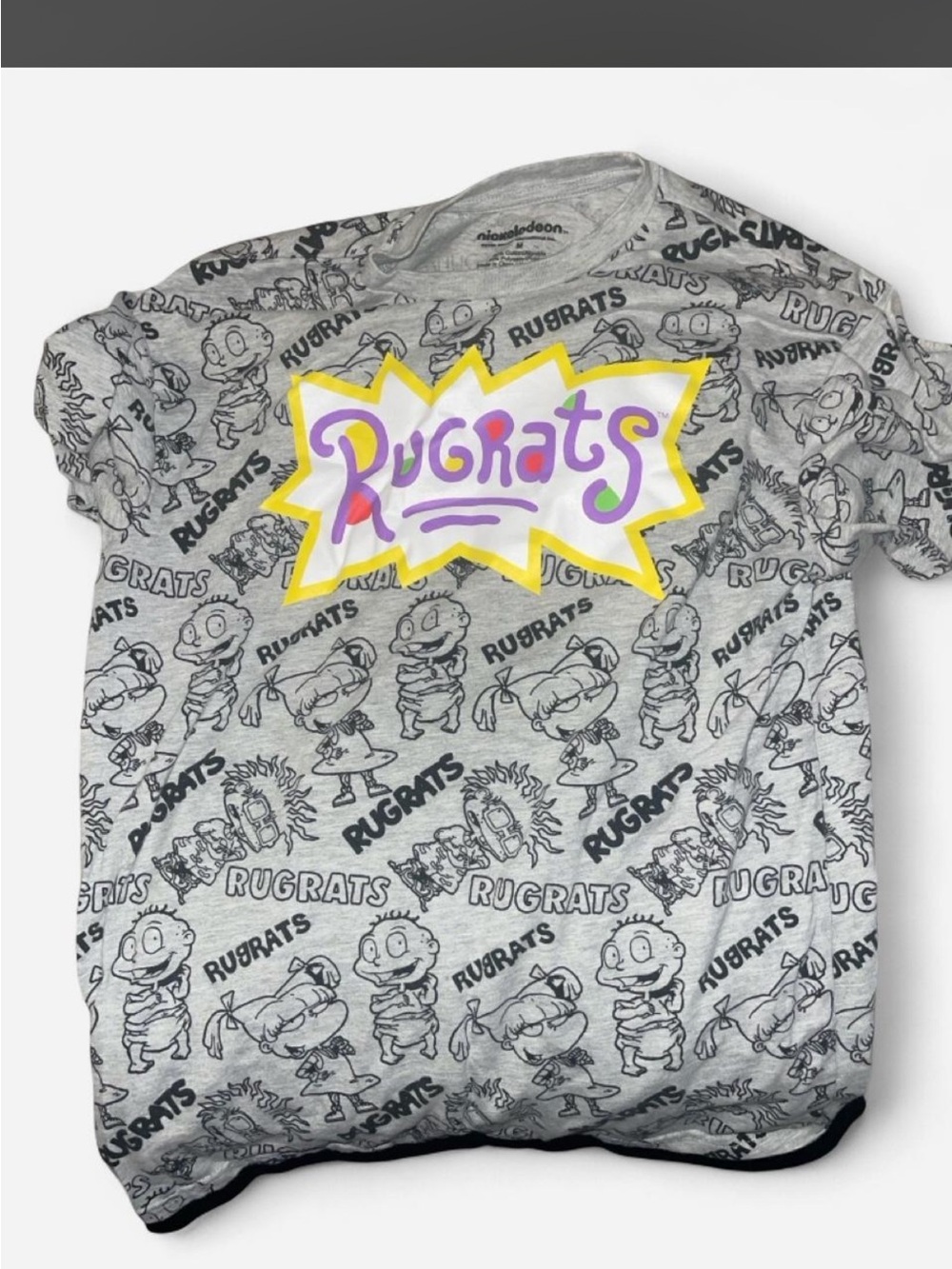 Nickelodeon Rugrats Grey Graphic T-Shirt